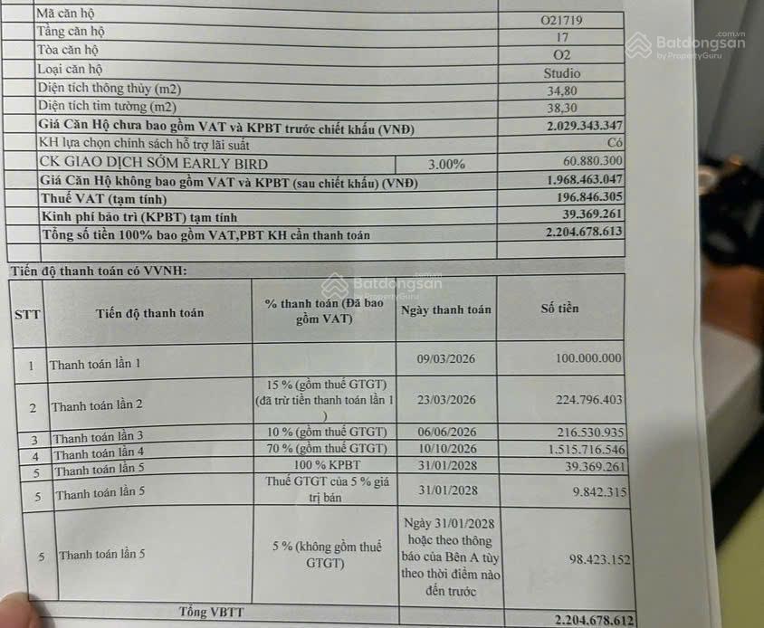 Sót lại căn duy nhất căn studio tại onsen 2  charmora city nha trang.