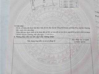 175,5m2 có 90m2 thổ cư tại xã trần phú ạ