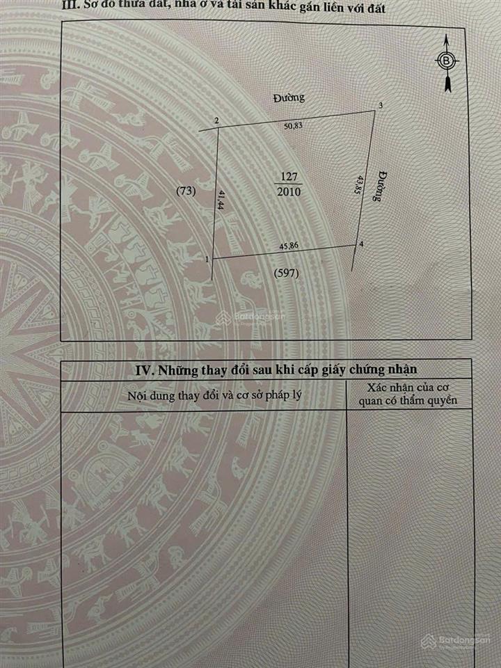 Bán lô đất 2000 mét vuông tại hưng mỹ hưng nguyên