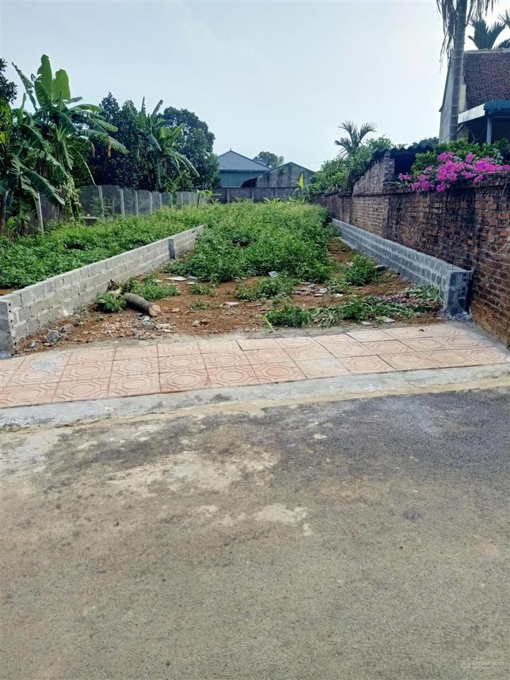 Cc gửi bán lô đất đẹp 164,2m2 full thổ cư giá 4,3tỷ đường thông ô tô tránh thôn 3 phú cát quốc oai