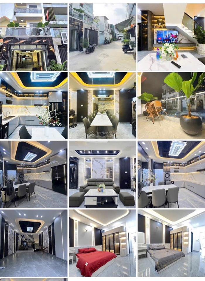 Nhà phố cao cấp 3 tầng  xe ô tô ngủ trong nhà full nội thất giáp phú mỹ hưng hẻm 1886 huỳnh tấ