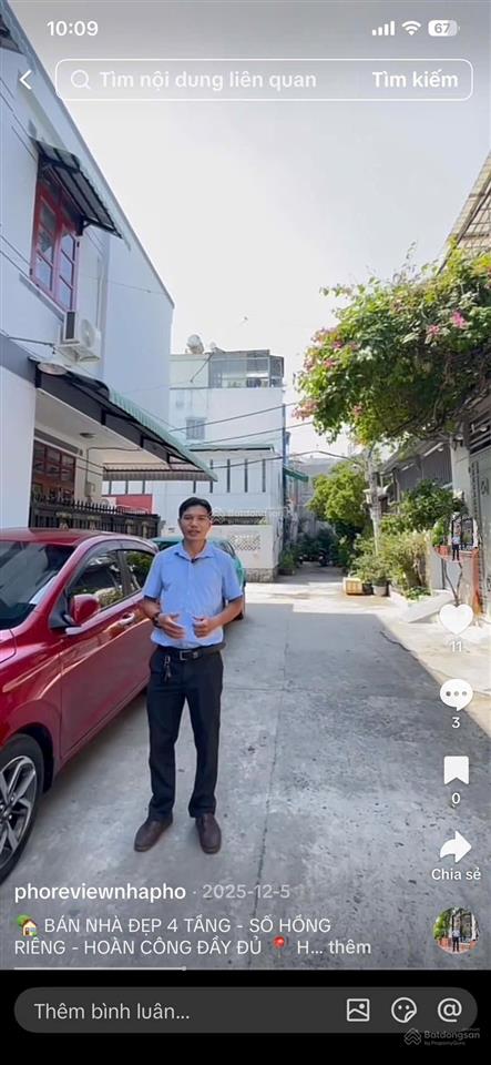 Nhà phố cao cấp 3 tầng  xe ô tô ngủ trong nhà full nội thất giáp phú mỹ hưng hẻm 1886 huỳnh tấ