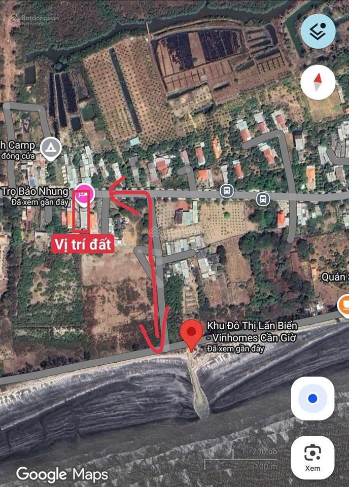 Cần giờ bán đất có nhà xưởng mặt tiền đường duyên hải  ngay gần cổng vào khu lấn biển vin home