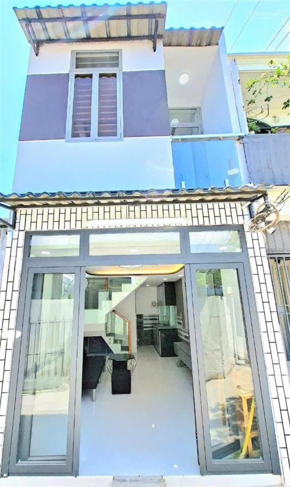 Quận 7  nhà 2 tầng mới hoàn thiện  hẻm xe hơi huỳnh tấn phát p. phú thuận  hcm .