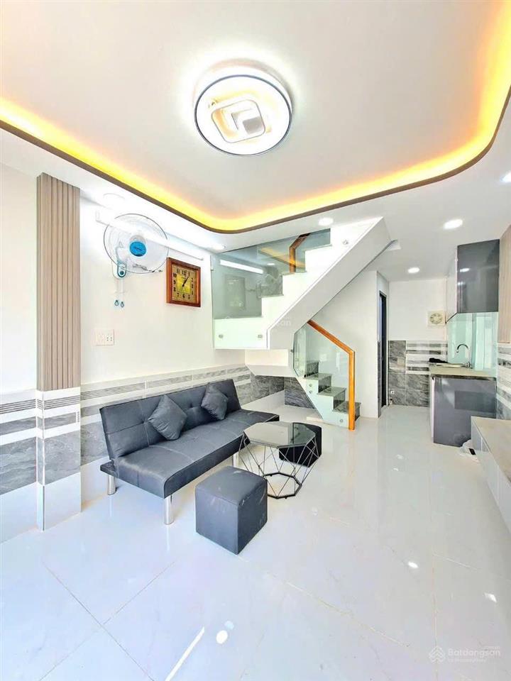 Quận 7  nhà 2 tầng mới hoàn thiện  hẻm xe hơi huỳnh tấn phát p. phú thuận  hcm .