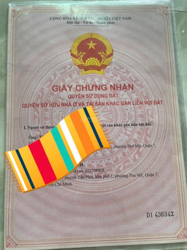 Quận 7  nhà 2 tầng mới hoàn thiện  hẻm xe hơi huỳnh tấn phát p. phú thuận  hcm .
