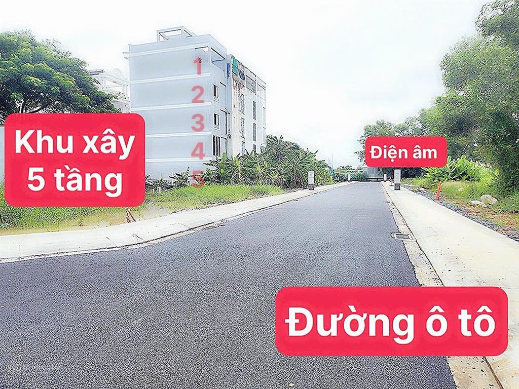 Phú thuận  đất sổ hồng riêng từng nền  tại sân vận động quận 7