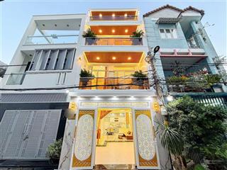 Phú thuận, nhà hẻm xe hơi đậu trong nhà full nội thất cao cấp