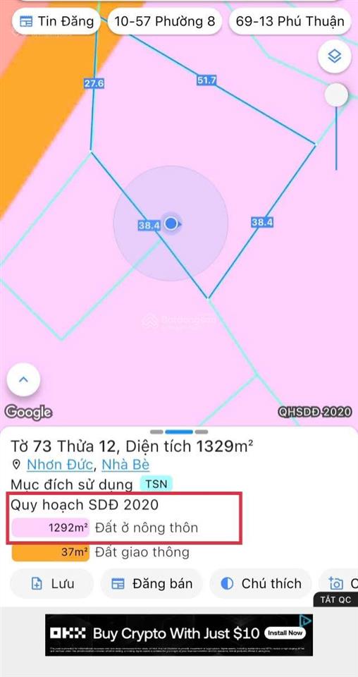 Bán căn góc hẻm xe hơi  nhà bè