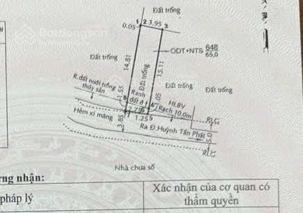 Đất bán huỳnh tấn phát, phường phú thuận, quận 7