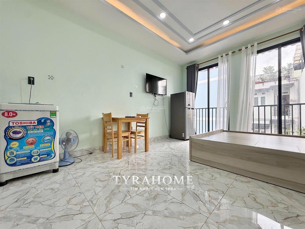 Căn hộ studio  cửa sổ lớn  siêu thoáng  full nt