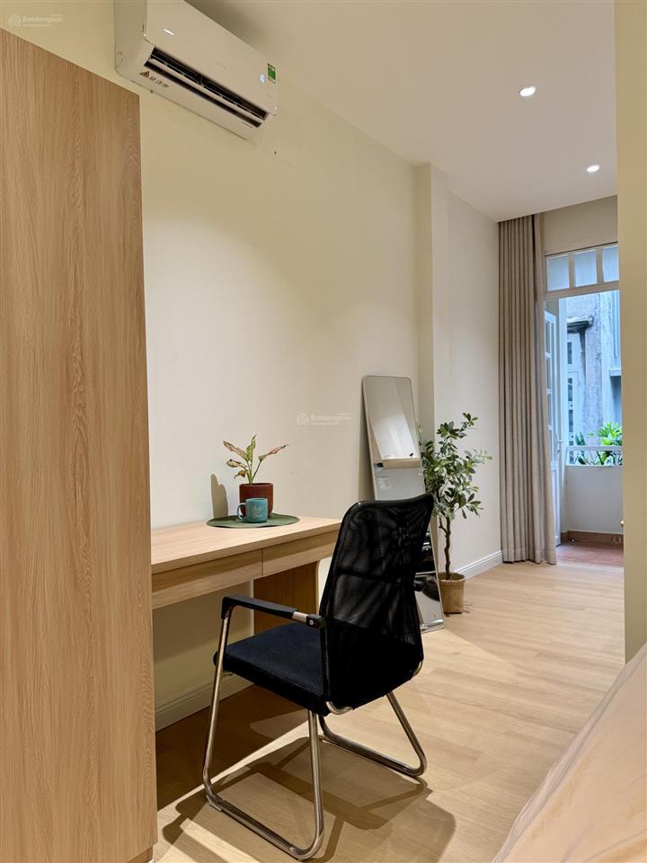 Cho thuê căn hộ dịch vụ mới 100% ngay ga metro văn thánh, 9 triệu, 40m², đầy đủ tiện ích