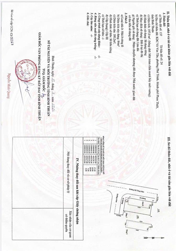 Nhà mặt phố hồ tùng mậu, phú trinh, phan thiết, bình thuận, giá ưu đãi 5,1 tỷ, 197 m2