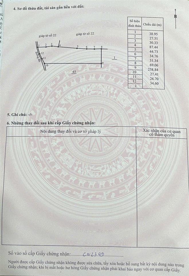 Bán đất thôn 1, xã sông lũy, tỉnh lâm đồng giá chỉ 1 tỷ