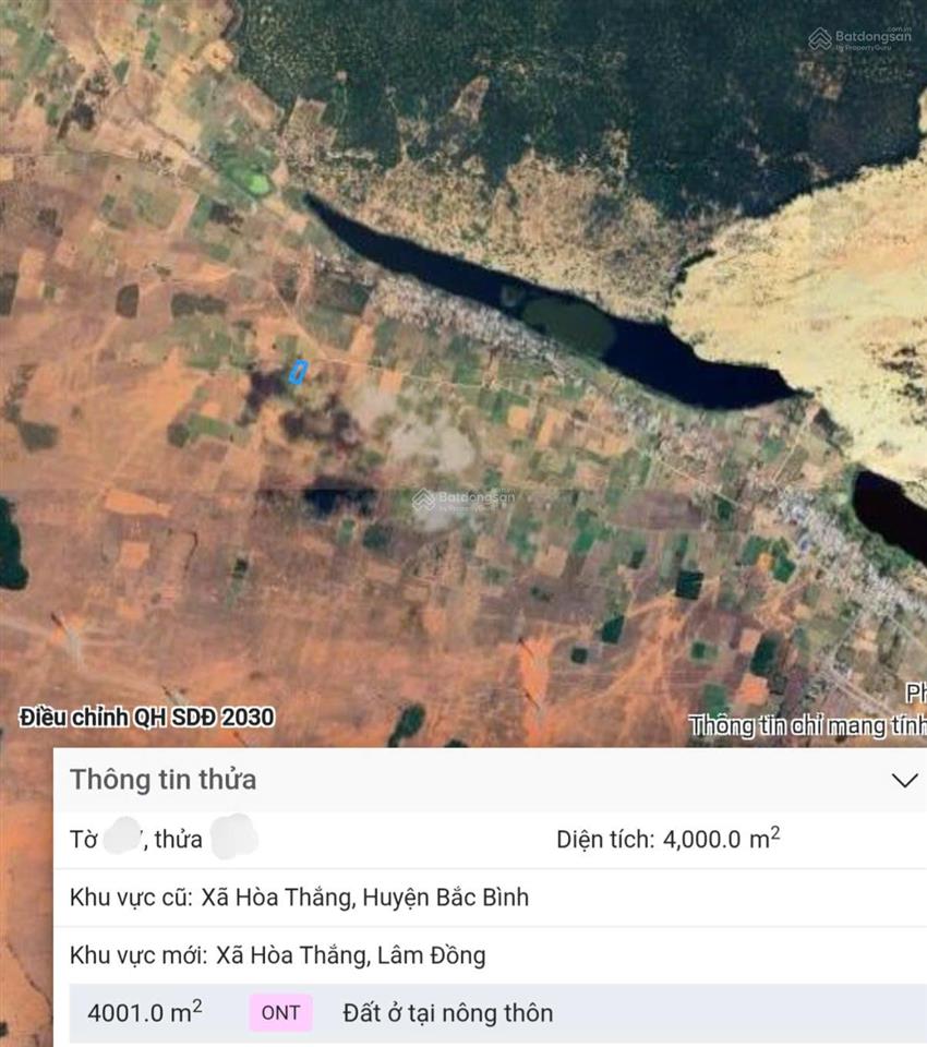 Bán đất 4.000m2 hòa thắng, bắc bình full thổ cư sổ hồng riêng