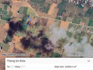 Bán đất 4.000m2 hòa thắng, bắc bình full thổ cư sổ hồng riêng
