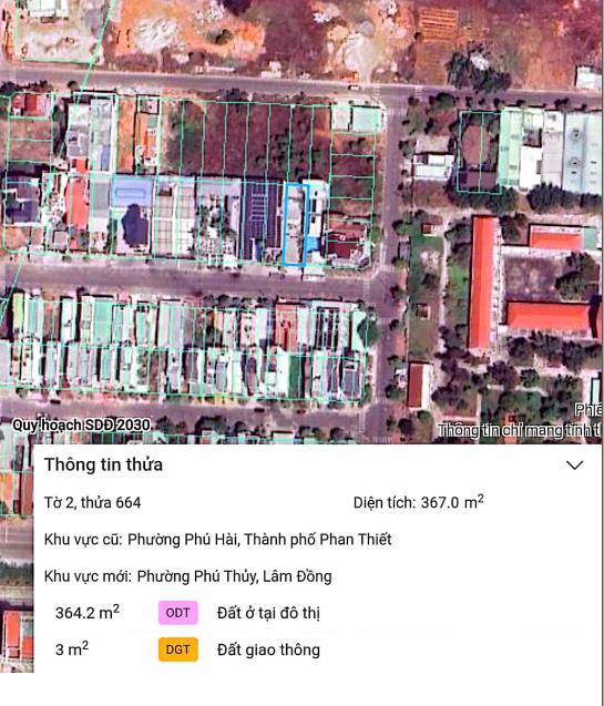 Bán đất mặt tiền phạm hùng trung tâm phan thiết
