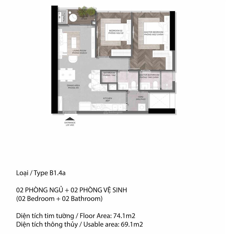 Chính chủ bán gấp căn hộ 2pn eaton park giá tốt