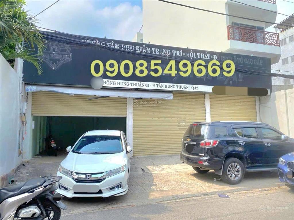Bán nhà kho xưởng giá rẻ quận 12, mặt tiền đông hưng thuận 05, 12x17, gần trường chinh tân bình