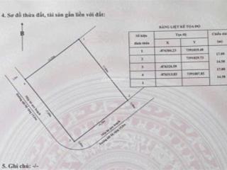 Cần tiền bán gấp lô góc 248m2 lô 26 lê hồng phong sau mdm  ngang 14.6m  đường 15m
