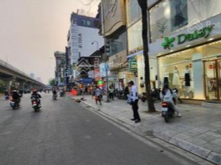 Cho thuê nhà mặt phố trần phú đối diện chợ phùng khoang dt 60m2 nhà mới 5 tầng full kính mặt tiền