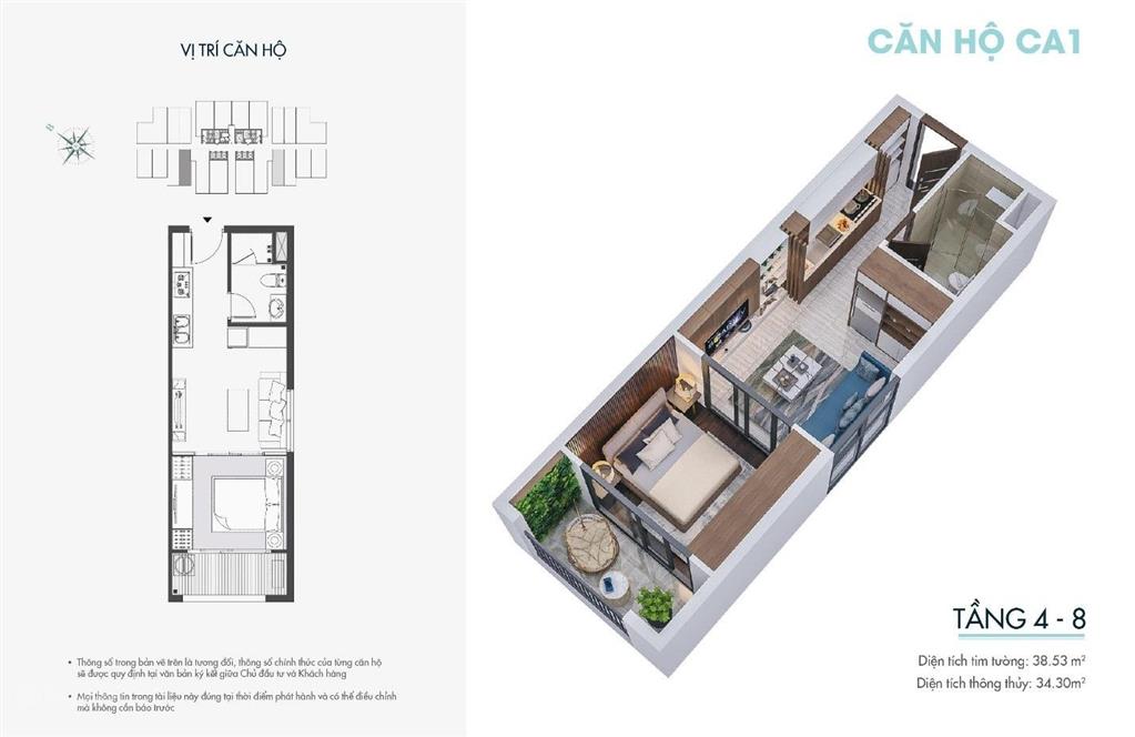 Chính chủ cần bán nhanh căn studio full đồ tại dự án d'. el dorado tân hoàng minh