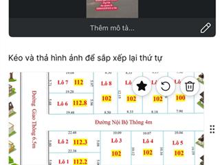 Bán đất tại xã minh trí, 2,18 tỷ, 100m2, giá tốt