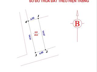 Tin được không? đất xuân bách  quang tiến mà giá chỉ nhỉnh 2 tỷ, diện tích 63.6m2, mặt tiền 4.5m