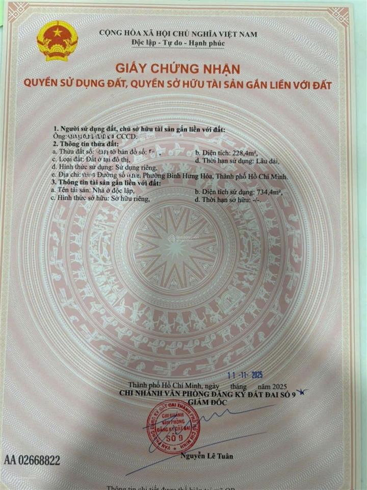 Chdv dòng tiền ổn định 210tr/tháng, tân kỳ tân quý, 28 tỷ 500 thương lượng