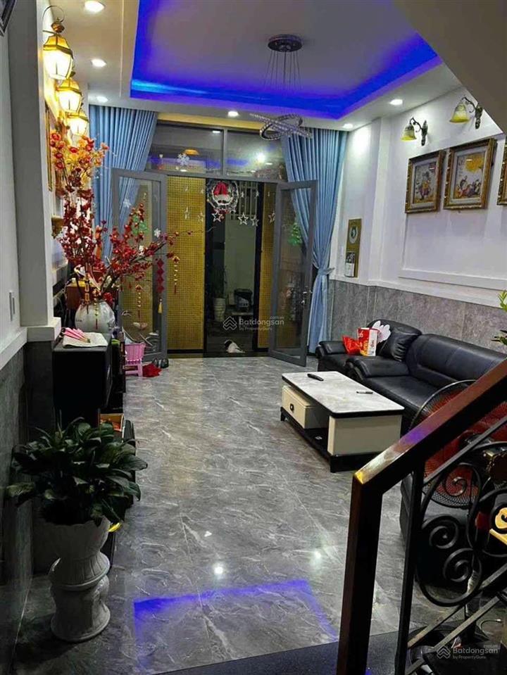 Nhà 4 tầng gần aeon tân phú  hẻm 6m xe hơi đổ cửa  52m² (ko lg) 4pn chỉ 5.65 tỷ tl