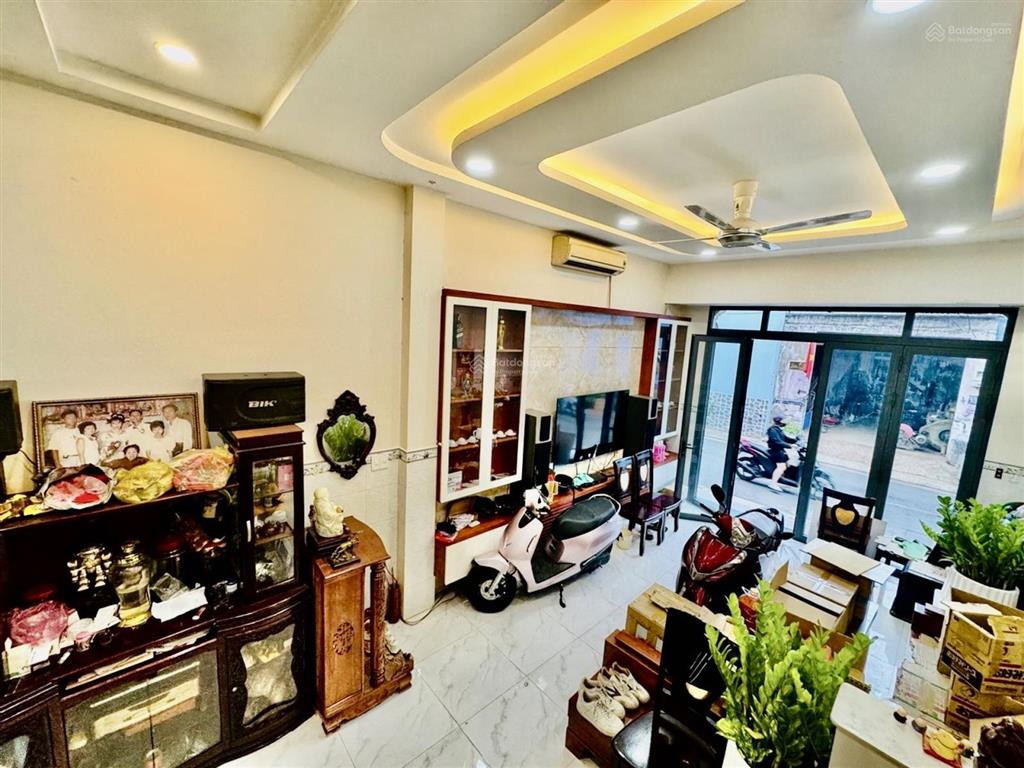 Nhà mới 4 tầng lê văn quới full nội thất hẻm xe tải  60m2  chủ gấp bán 5.x tỷ tl