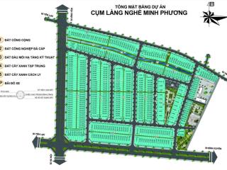 Ra hàng dự án cụm công nghiệp làng nghề minh phương yên lạc vĩnh phúc quỹ căn có hạn