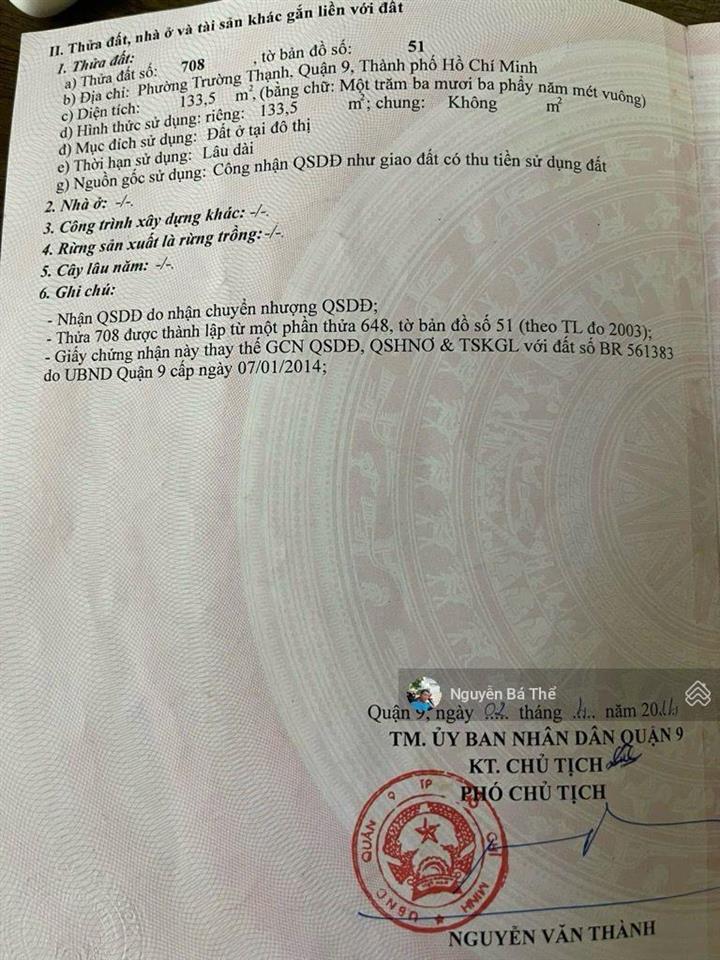 Tiềm năng tăng tốc,khu an cư,quy hoạch bài bản, không gian xanh,135m2 chỉ 6.68 tỷ