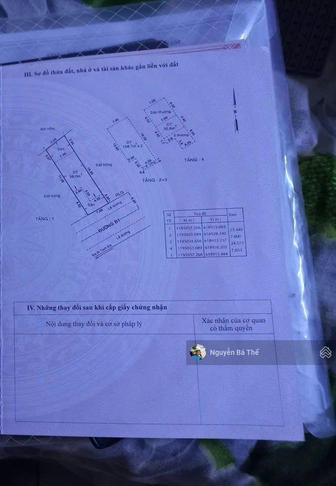 Sổ hữu ngay ngôi nhà 4tầng,175m2 đất,khu dân cư nhà việt nam, hạ tầng cực đẹp chỉ 9.39 tỷ