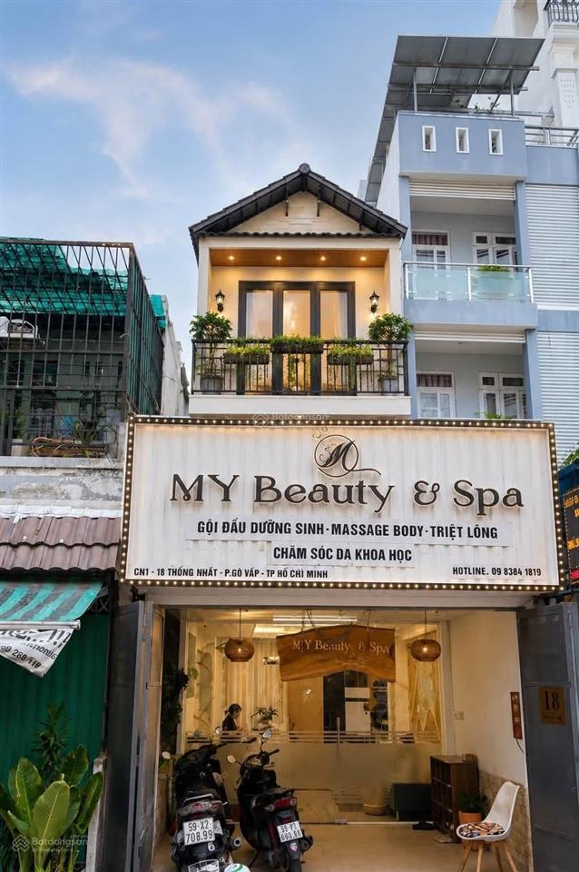 Giá nhà mặt tiền thống nhất gò vấp, lời ngay mua, sẵn dòng tiền cho thuê, xây dựng 7 tầng