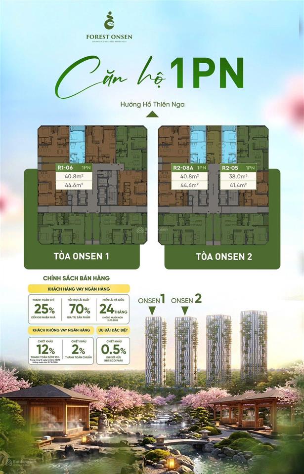 Căn hộ khoáng nóng onsen lần đầu tiên có mặt tại khu tây với giá dự kiến chỉ hơn 2 tỷ