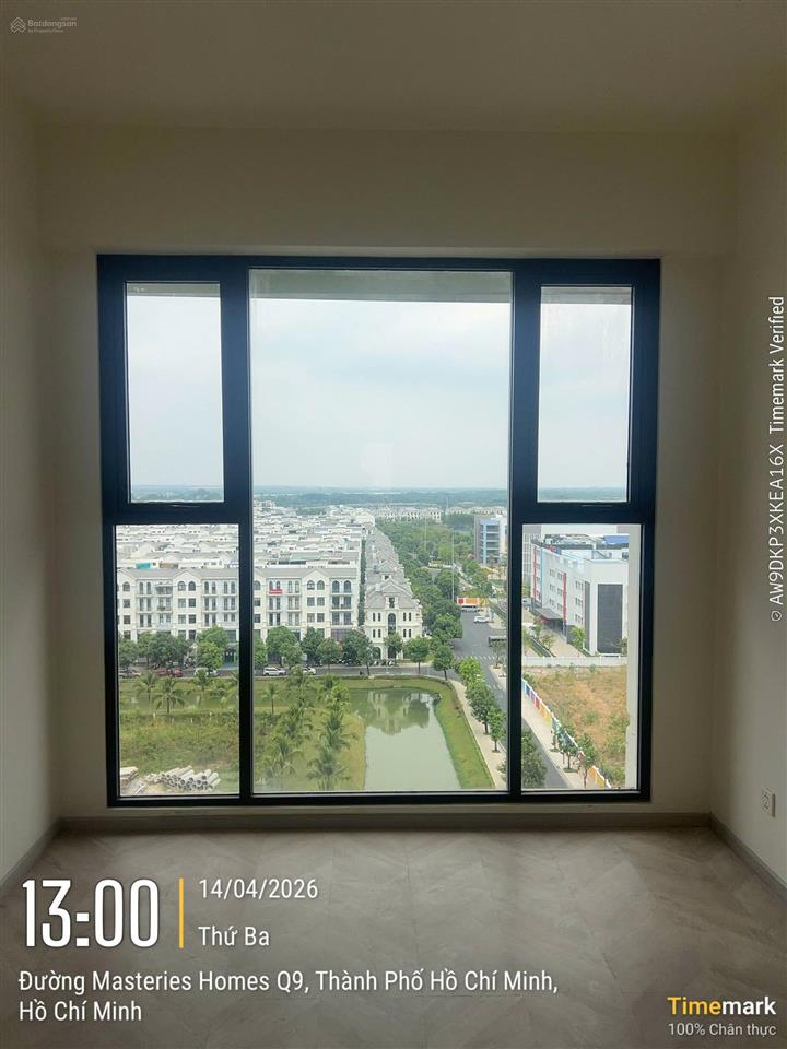 Căt lỗ căn 2 phòng ngủ lumiere boulevard masteri view công viên view sông hướng đông nam giá 5tỷ5