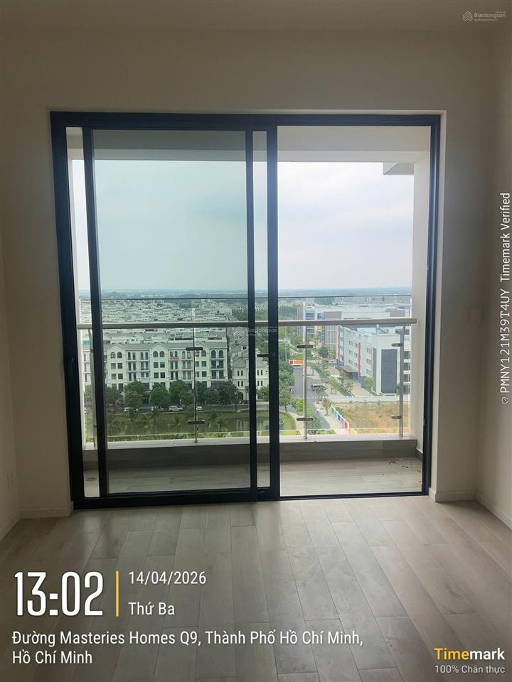 Căt lỗ căn 2 phòng ngủ lumiere boulevard masteri view công viên view sông hướng đông nam giá 5tỷ5