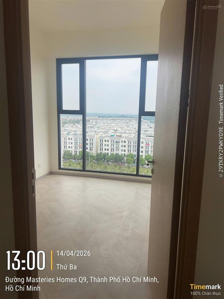 Căt lỗ căn 2 phòng ngủ lumiere boulevard masteri view công viên view sông hướng đông nam giá 5tỷ5