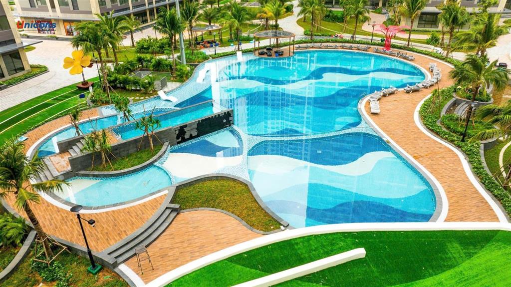 Căn hộ góc 2 phòng ngủ + 1 phòng plus 2 wc phân khu gloryheights giá chỉ 4ty089 fullthanh toan dãn