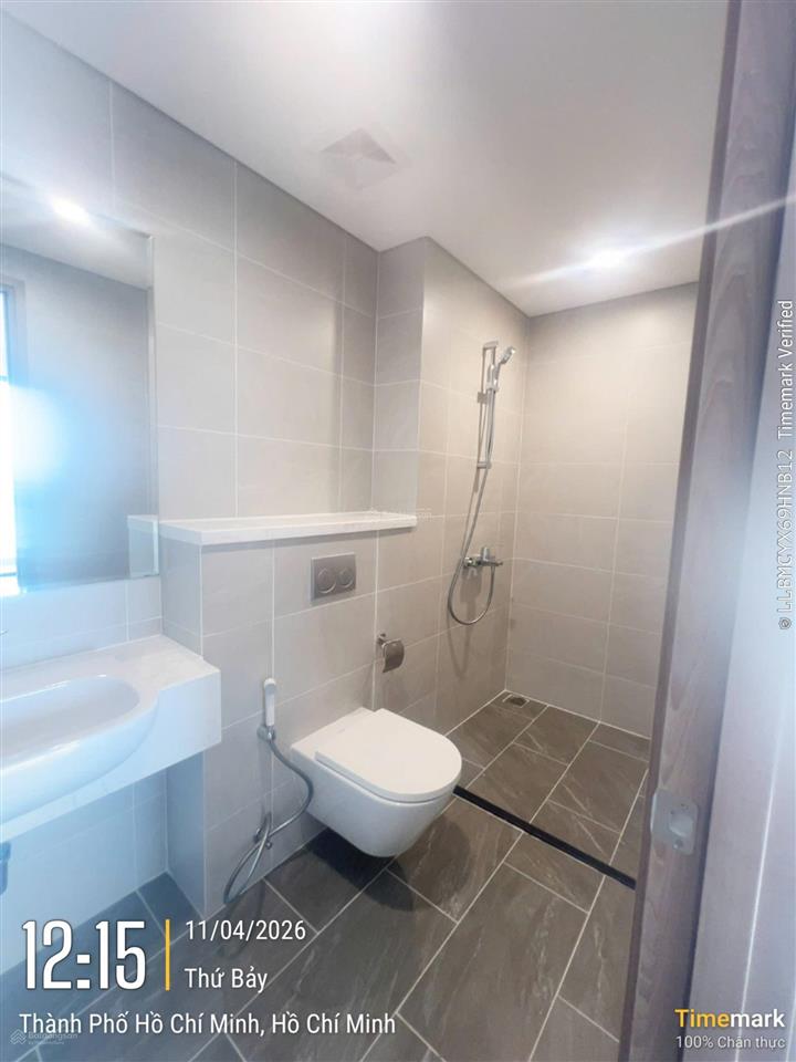 Căn hộ 67m2 2 phòng ngủ 2wc bếp rèm, nước nóng phân khu glory heights giá chỉ 7tr5/th