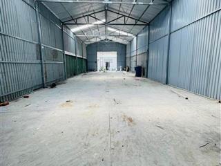 Cho thuê kho, xưởng dt gần 300m2 ở tuyến 2 đường trường chinh, kiến an, gần cầu lãm khê