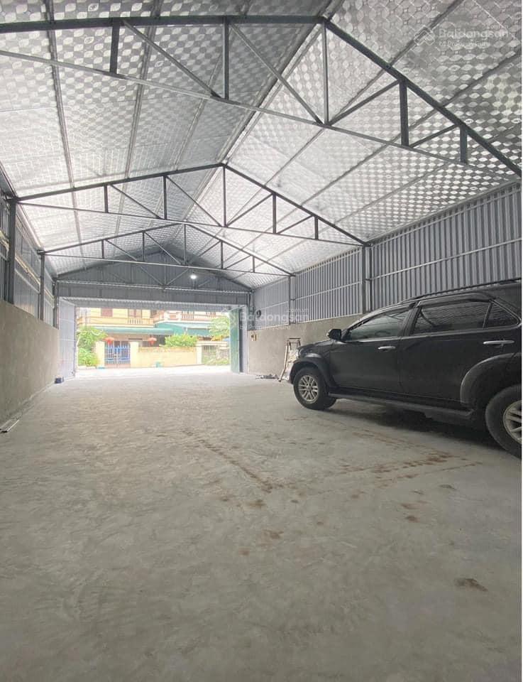 Cho thuê kho xưởng khu vực đầu kiến an dt kho 500m2, xe cont