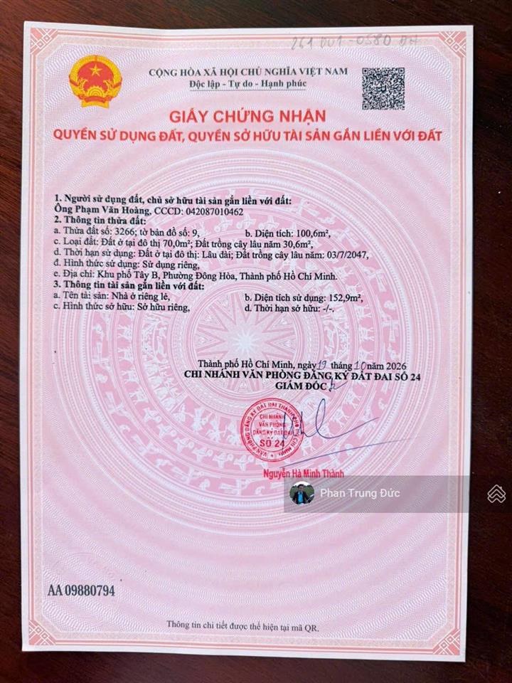 Nhà hoàn công  3pn  3wc  100m2 mt cây da xề