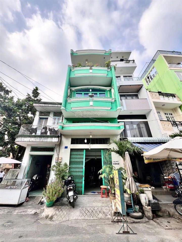 Chỉ 9 tỷ còn thương lượng mặt tiền kinh doanh  cư xá phú lâm a q6  4 tầng 4pn 57m2 (4.5x12.5m)