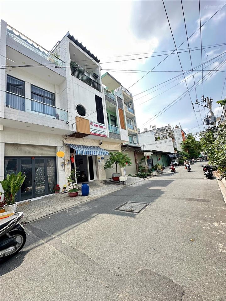 Đường nhựa 12m thông  gần mặt tiền  tân hòa đông  gần vòng xoay phú lâm 68m2 (4x17m) nhà 3 tầng