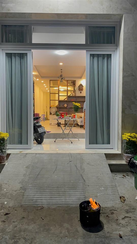 Đường nhựa 12m thông  gần mặt tiền  tân hòa đông  gần vòng xoay phú lâm 68m2 (4x17m) nhà 3 tầng