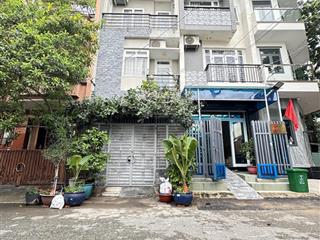 Nhà mặt tiền  đường 1c khu tên lửa  nhà 4 tầng 4pn 5wc 64m2 (4x16m) gần công viên phú lâm giáp q6