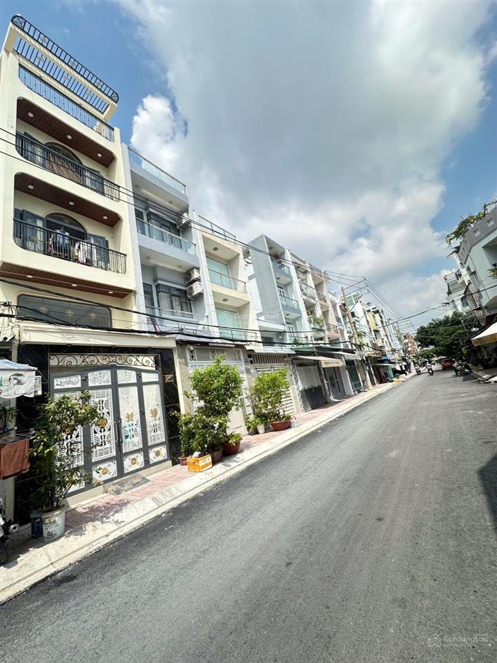 Mtkd cư xá phú lâm d  gần mặt tiền chính bình phú 1 q6  gần siêu thị metro  nhà 4 tầng (4x18m)