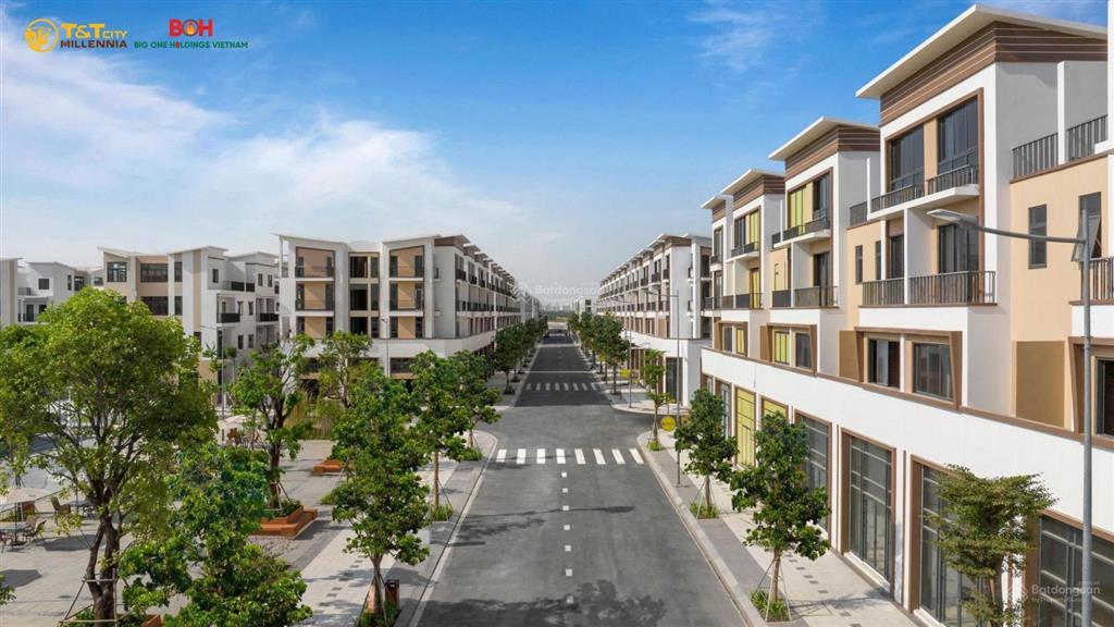 Bán nhà phố t&t long hậu, ngay cạnh phố ẩm thực, trường fpt, bán theo giá của chủ đầu tư